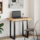 vidaXL kezeletlen tömör akácfa fürdőszobapult 80x60x4 cm