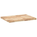 vidaXL kezeletlen tömör akácfa fürdőszobapult 80x60x4 cm