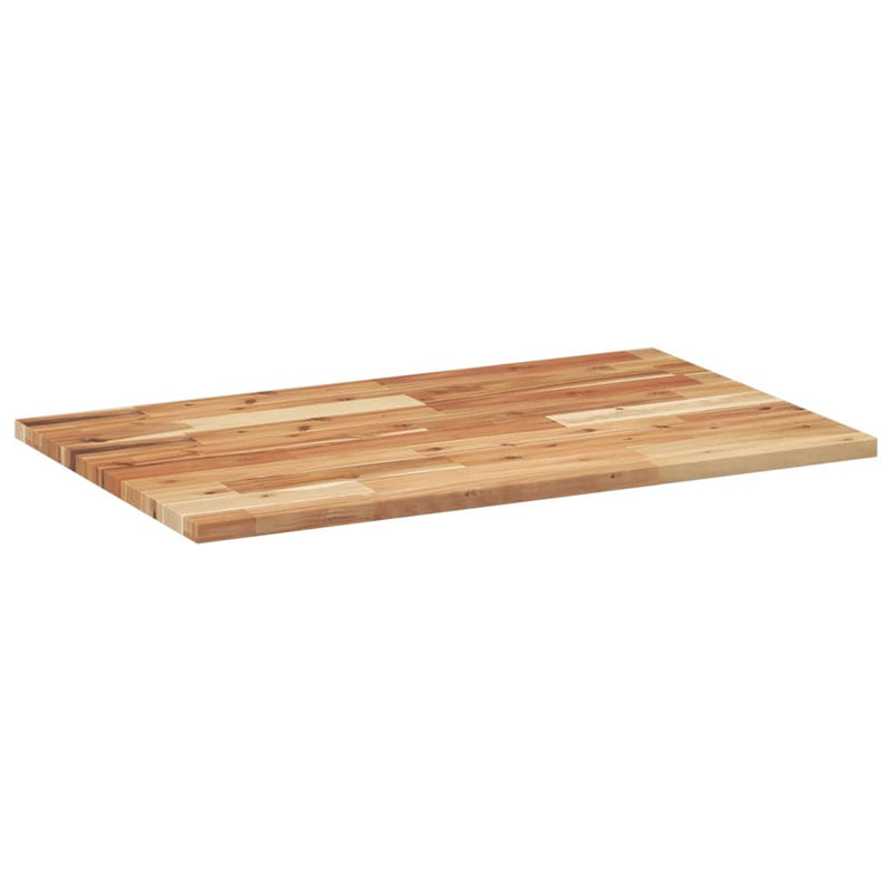 vidaXL olajbevonatú tömör akácfa fürdőszobapult 60 x 50 x 2 cm