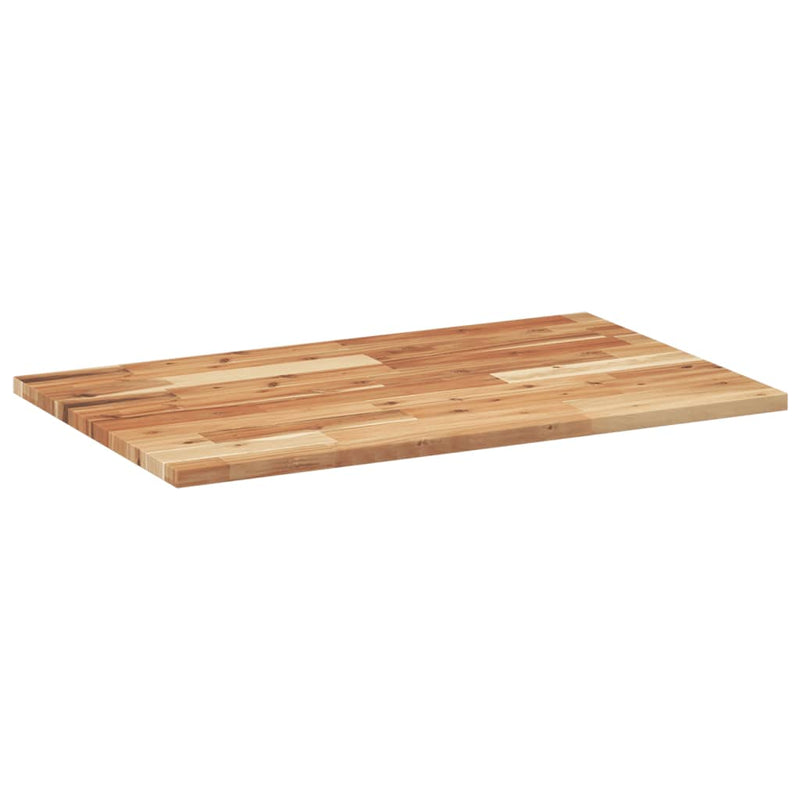 vidaXL olajbevonatú tömör akácfa fürdőszobapult 60 x 50 x 2 cm