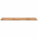 vidaXL olajbevonatú tömör akácfa fürdőszobapult 120 x 50 x 2 cm