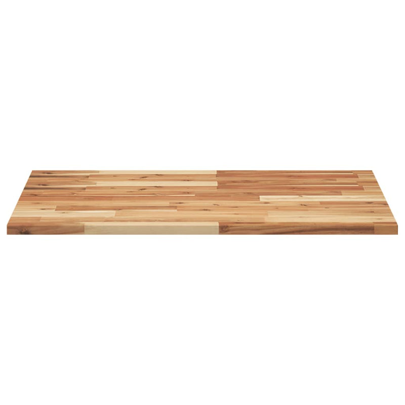 vidaXL olajbevonatú tömör akácfa fürdőszobapult 80 x 60 x 2 cm