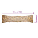 vidaXL homokszínű kamuflázsháló tárolózsákkal 809x207 cm