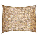 vidaXL homokszínű kamuflázsháló tárolózsákkal 618x512 cm