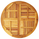 vidaXL tömör akácfa kerek asztallap Ø80 x 2,2 cm