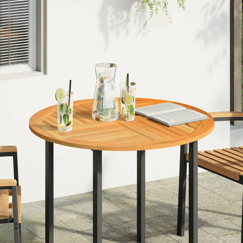 vidaXL tömör akácfa kerek asztallap Ø90 x 2,2 cm