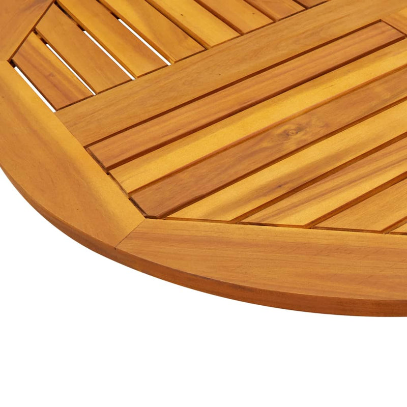 vidaXL tömör akácfa kerek asztallap Ø90 x 2,2 cm