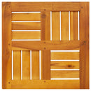 vidaXL tömör akácfa négyzet alakú asztallap 40 x 40 x 2 cm