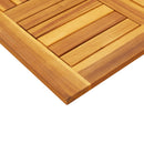 vidaXL tömör akácfa négyzet alakú asztallap 60 x 60 x 2 cm