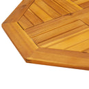 vidaXL tömör akácfa nyolcszögletű asztallap 60 x 60 x 2 cm