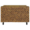 vidaXL Dohányzóasztal Barna 60 x 60 x 38 cm Tömör Teakfa