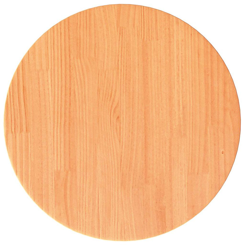 vidaXL viaszbarna tömör fenyőfa kerek asztallap Ø40 x 2,5 cm