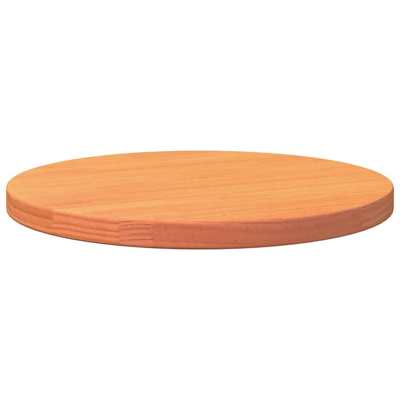 vidaXL viaszbarna tömör fenyőfa kerek asztallap Ø40 x 2,5 cm