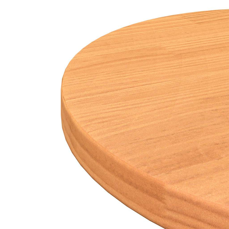 vidaXL viaszbarna tömör fenyőfa kerek asztallap Ø40 x 2,5 cm