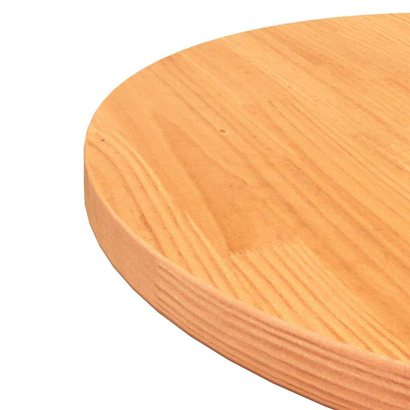 vidaXL viaszbarna tömör fenyőfa kerek asztallap Ø60 x 2,5 cm