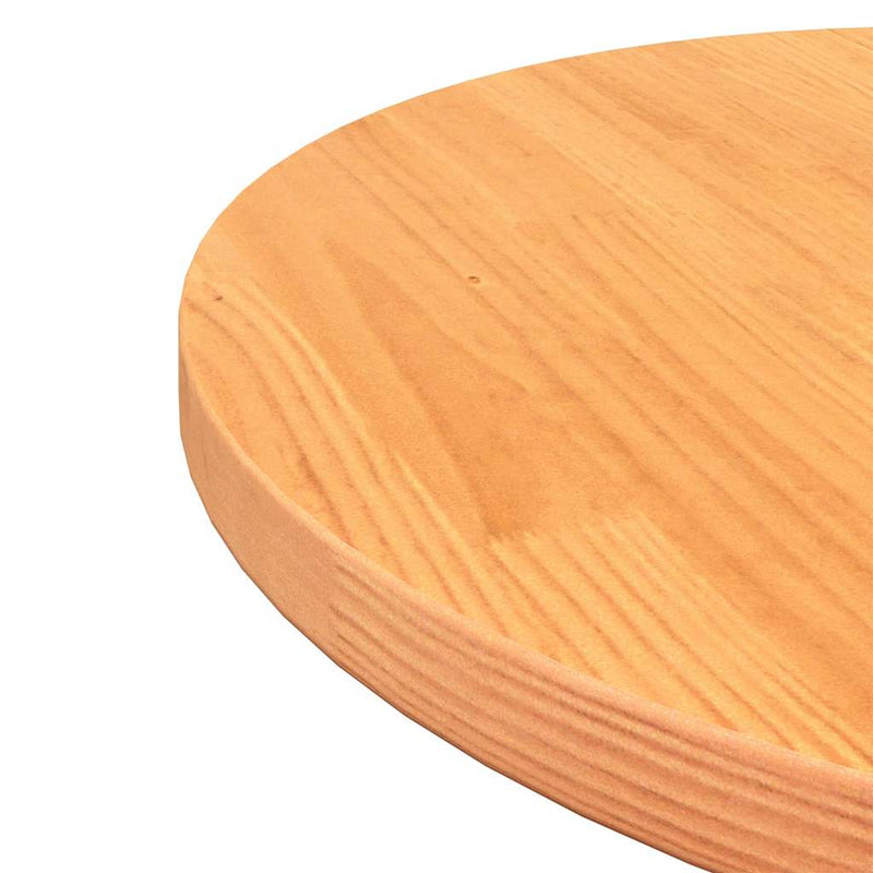 vidaXL viaszbarna tömör fenyőfa kerek asztallap Ø70 x 2,5 cm