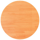 vidaXL viaszbarna tömör fenyőfa kerek asztallap 90 x 2,5 cm