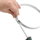 vidaXL 6 db 304-es rozsdamentes acél tömlőbilincs 91-140 mm