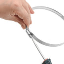 vidaXL 6 db 304-es rozsdamentes acél tömlőbilincs 91-220 mm