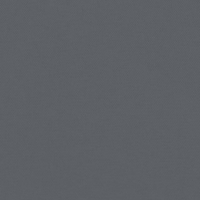 vidaXL fekete alumínium kerti pad párnákkal