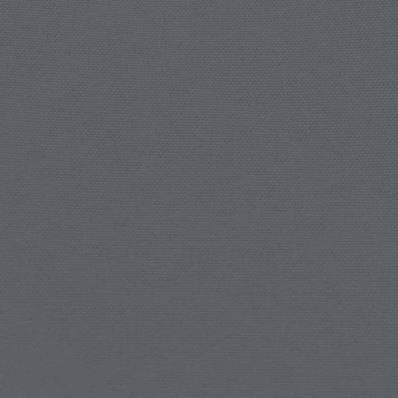 vidaXL 2 db fekete porszórt acél kerti pad párnával