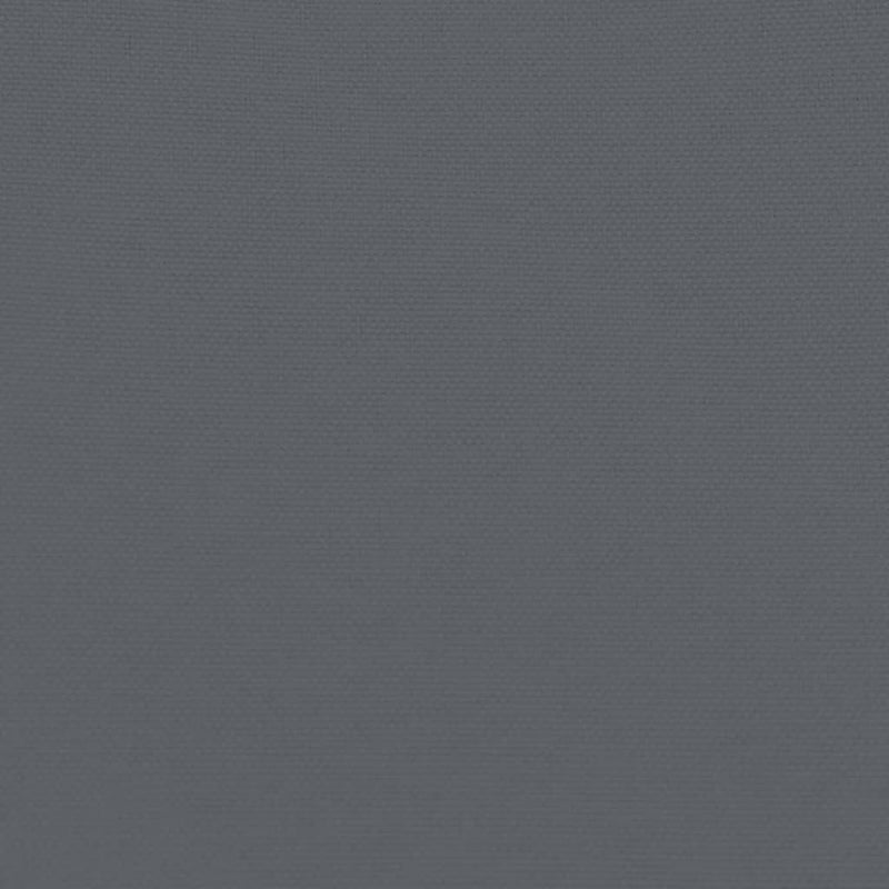 vidaXL 2 db fekete porszórt acél kerti pad párnával