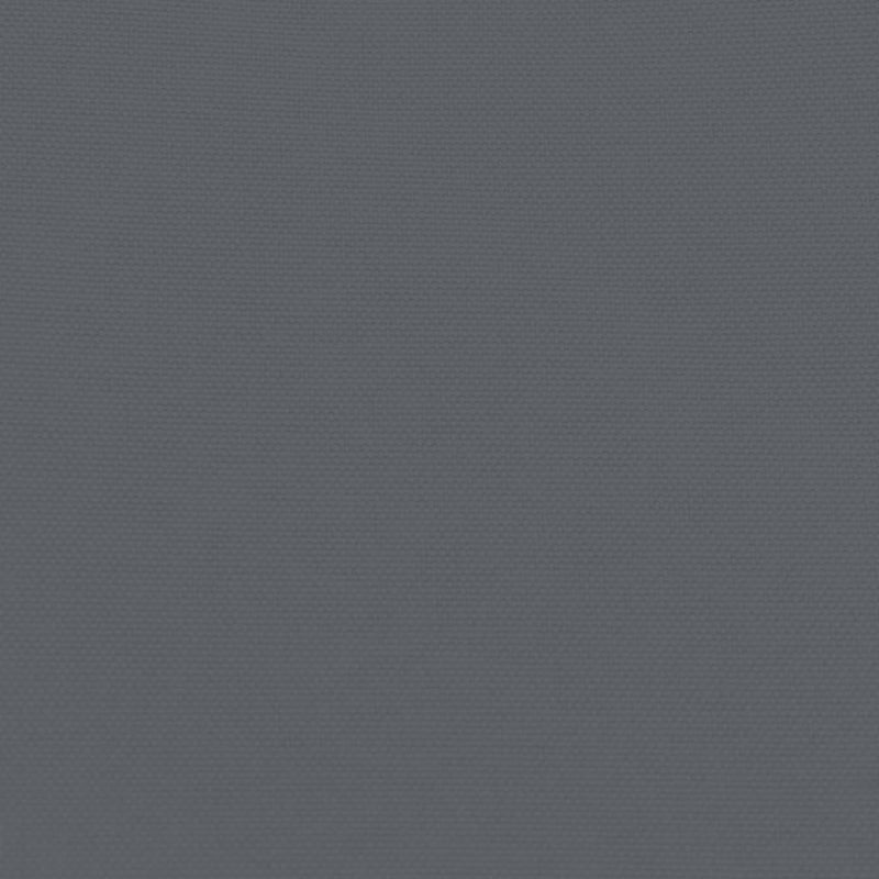 vidaXL fekete acél és textilén L-alakú kerti kanapé párnákkal