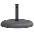vidaXL kerek napernyőtalp rúdhoz Ø32/35/38 mm 25 kg