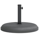 vidaXL kerek napernyőtalp rúdhoz Ø32/35/38 mm 25 kg