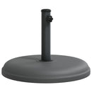vidaXL kerek napernyőtalp Ø32/35/38 mm-es rúdhoz 15 kg