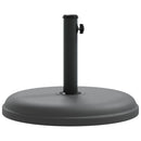 vidaXL kerek napernyőtalp Ø32/35/38 mm-es rúdhoz 15 kg