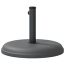 vidaXL kerek napernyőtalp Ø32/35/38 mm-es rúdhoz 15 kg