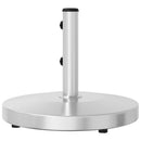 vidaXL kerek napernyőtalp Ø32/38/48 mm-es rúdhoz 25 kg