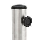 vidaXL kerek napernyőtalp Ø32/38/48 mm-es rúdhoz 25 kg