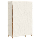 vidaXL bambusz ruhásszekrény 110 x 45 x 170 cm