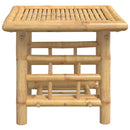 vidaXL bambusz kisasztal 45 x 45 x 45 cm