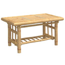 vidaXL bambusz dohányzóasztal 75 x 45 x 36 cm