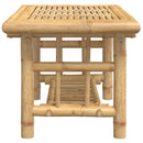 vidaXL bambusz dohányzóasztal 75 x 45 x 36 cm