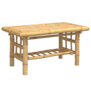vidaXL bambusz dohányzóasztal 75 x 45 x 36 cm