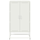 vidaXL rózsaszín acél magasszekrény 68,5 x 38,5 x 123,5 cm