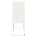 vidaXL fehér acél magasszekrény 68,5 x 38,5 x 107 cm