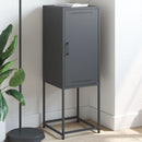 vidaXL antracitszürke acél magasszekrény 36 x 39 x 107 cm