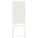 vidaXL fehér acél magasszekrény 100,5 x 39 x 107 cm