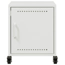 vidaXL fehér acél éjjeliszekrény 36x39x43,5 cm