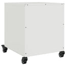 vidaXL fehér acél éjjeliszekrény 36x39x43,5 cm
