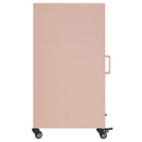 vidaXL rózsaszín acél tálalószekrény 36 x 39 x 72 cm