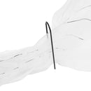 vidaXL üvegszál és PP háló alagút 1,5 x 5 m