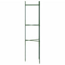 vidaXL 2 db acél és PP paradicsom ketrec 116 cm