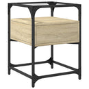 vidaXL sonoma tölgy színű szerelt fa éjjeliszekrény 40 x 40 x 55 cm