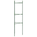 vidaXL 4 db acél és PP paradicsomketrec 116 cm